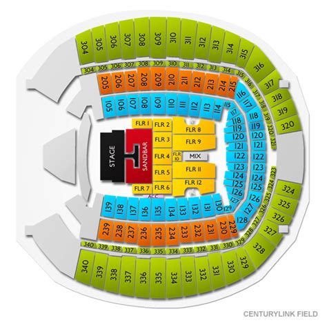 Lumen Field Seattle Seating Chart: A Comprehensive Guide To Finding The ...