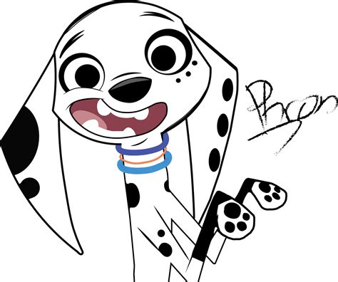 101 Dalmatian Street Dolly 101 Dalmatians Cartoon Disney Sketches – Otosection