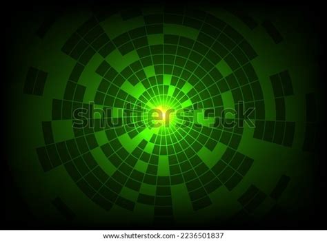 Map Radar Sonar Screen Technology Futuristic Stock Vector (Royalty Free ...