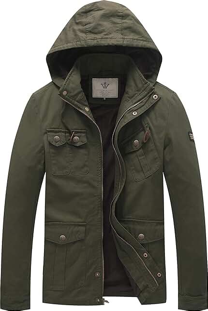 Amazon.com: green army jacket