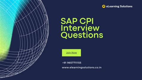 Best sap cpi interview questions