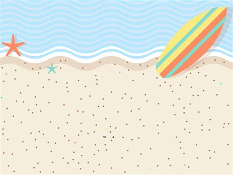 Sweet Beach PPT Backgrounds | Paper background design, Powerpoint ...