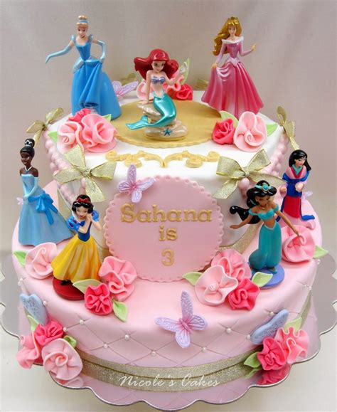 Confections, Cakes & Creations!: Gorgeous Pink Princess Cake! | Pastel ...