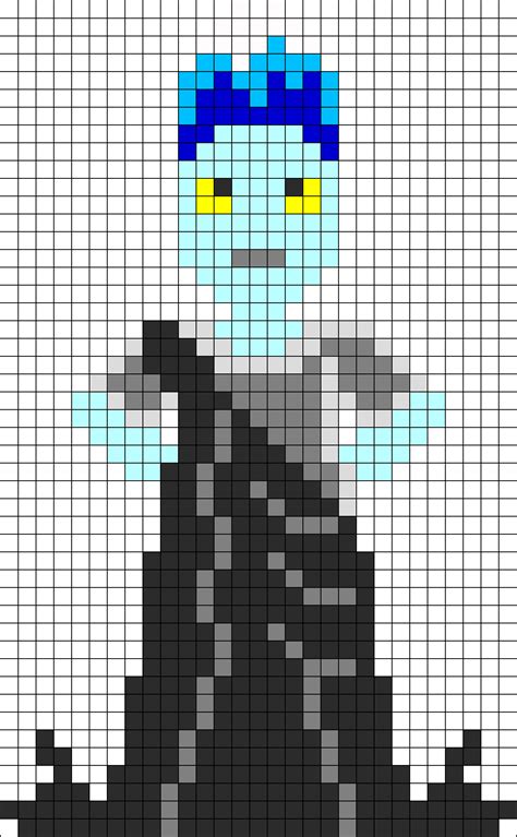 Hades Disney Hercules Perler Bead Pattern | Bead Sprites | Characters ...