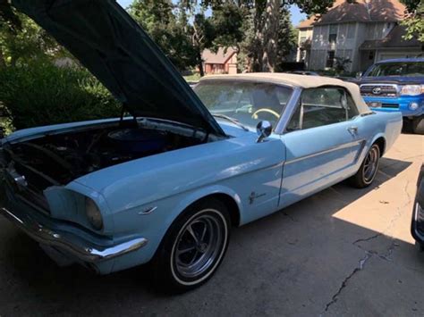 1st gen Baby Blue 1964 Ford Mustang convertible [SOLD] - MustangCarPlace