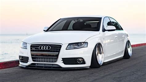 Audi A4 B8 bagged BBS TUNING PROJECT - YouTube