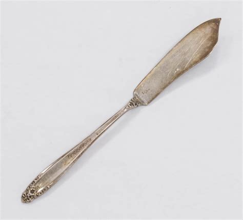 Prelude by International Sterling Silver Master Butter Spreader 7 1/8" - No Monogram ...