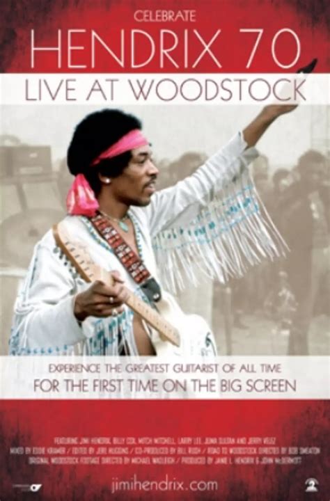 Jimi Hendrix’s Woodstock Performance to be Shown in Theaters