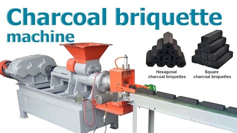 Charcoal Briquettes Machine