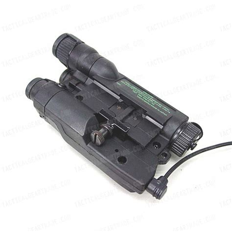 AN/PEQ-16 with Red/Green Laser & Dual LED Illuminator Black for $73.49