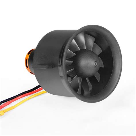 Freewing 70mm EDF Ducted Fan 12 blades 6S E7217 with 2300KV Motor for 70 EDF RC Airplane ...