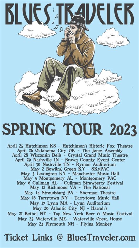 Spring 2023 Tour Dates Announced! – Blues Traveler