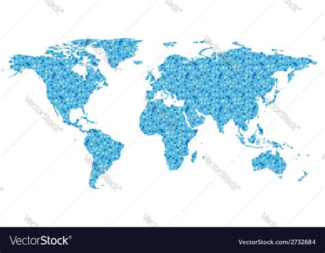 Square Map Of The World | Time Zones Map