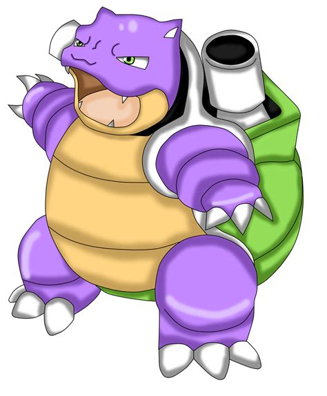 Shiny Blastoise by JacksonKeller on DeviantArt