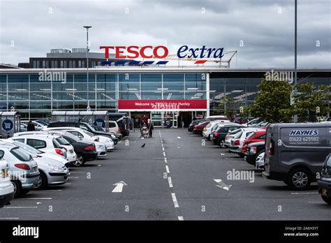 The Huge, large Tesco Extra Store on the out skirts of Hanley City ...