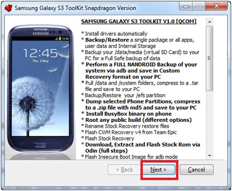 How to Root Samsung Galaxy S3 (SIII) using ToolKit V3.0 ~ Android Root ...