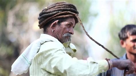 Meet India's Rapunzel, the man with 15-metre-long hair - YouTube