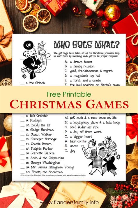 Christmas Party Games Printable Free That’s Right, It’s Basically Pong ...