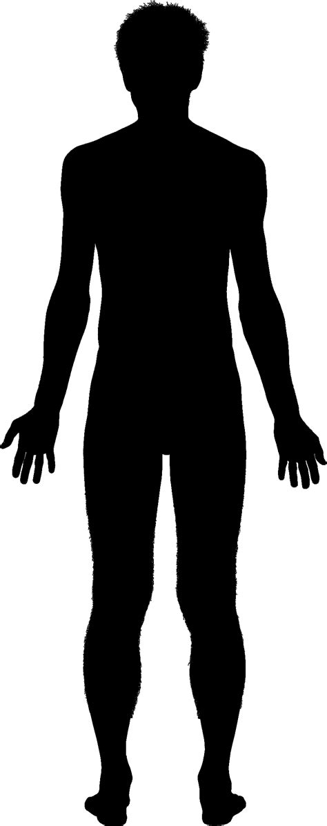 Silhouette Of Human Body at GetDrawings | Free download