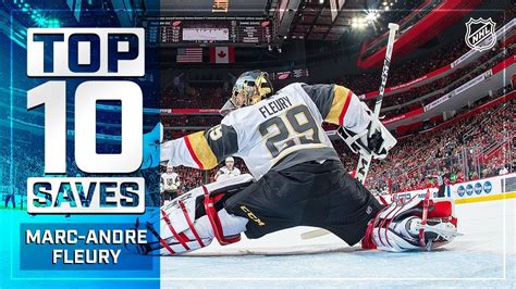 Top 10 Marc-Andre Fleury saves from 2018-19 - YouTube