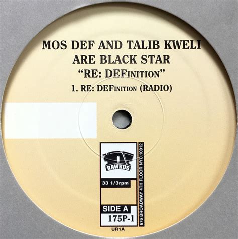 Black Star - RE: DEFinition | Releases | Discogs