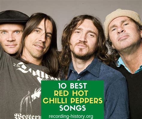 Top 10 Red Hot Chili Peppers' Songs - List Of Songs By Red Hot Chilli ...