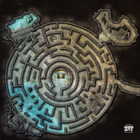 IB2 X2 Under Ziggurat Maze by Zatnikotel on DeviantArt | Dungeon maps, Fantasy map, Pathfinder maps