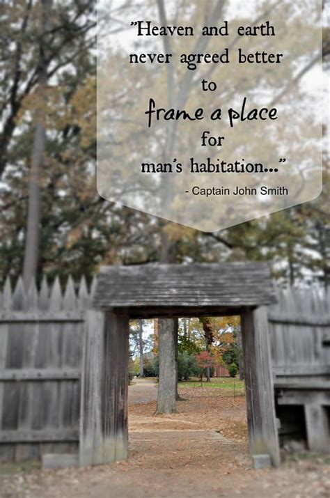 Jamestown- quote by Captain John Smith www.cindywimmer.com