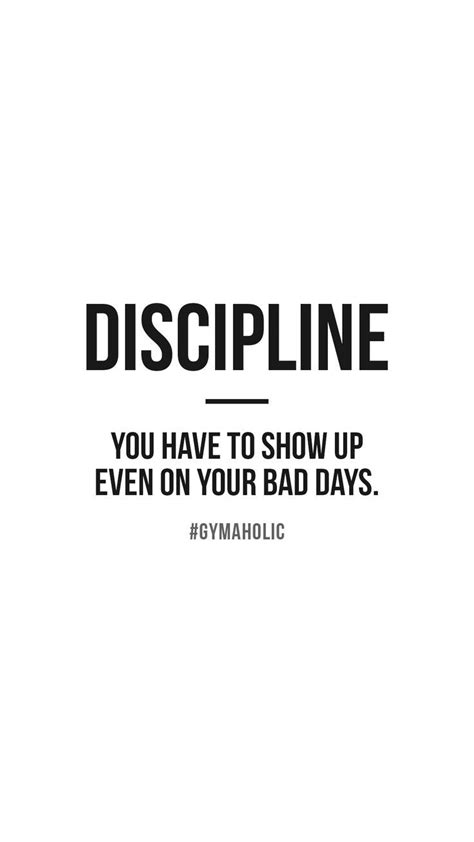 Discipline | Fitness motivation quotes funny, Fitness motivation quotes inspiration ...