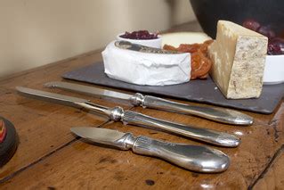 Cheese Knives by Match Pewter | Daniela cheese knives with p… | Flickr