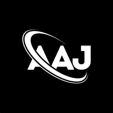 logotipo de aj. letra aj. diseño del logotipo de la letra aaj. logotipo ...