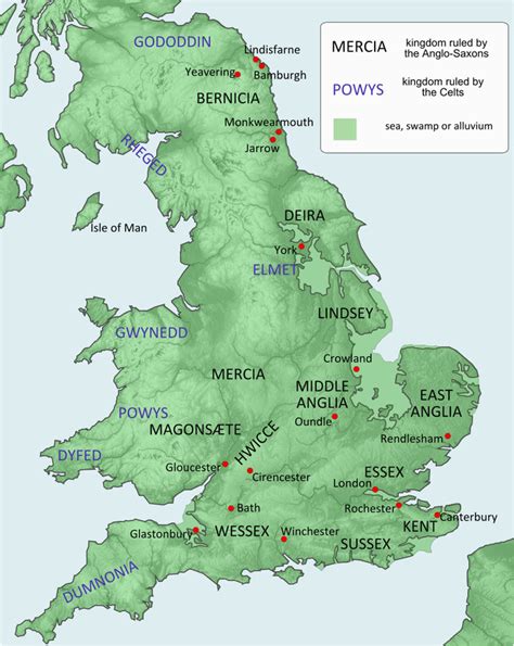 Wessex Map England | secretmuseum