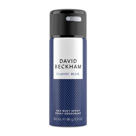 Buy David Beckham Classic Blue Body Spray 150ml Online at Chemist ...