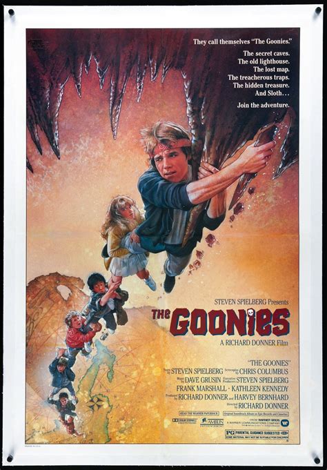 The Goonies (1985) Original One-Sheet Movie Poster - Original Film Art - Vintage Movie Posters