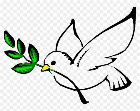 Peace Dove Clipart Holy Spirit - Symbols Of The Holy Spirit - Free Transparent PNG Clipart ...