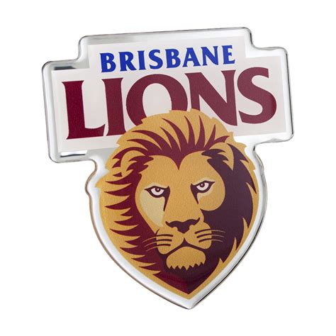 FAN EMBLEMS BRISBANE LIONS LOGO DECAL