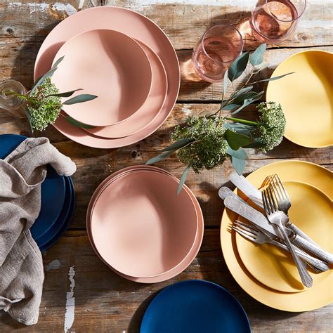 Fable New York Bamboo Dinnerware Sustainable Plates, Bowls & Tumblers ...