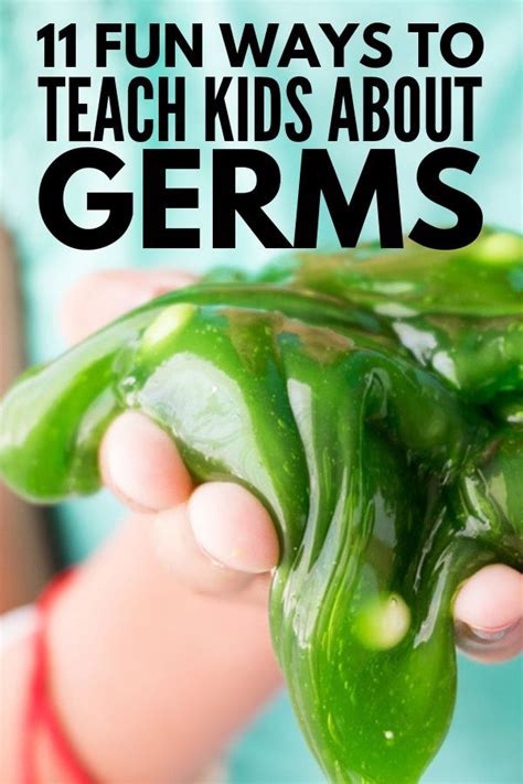 How to Teach Kids About Germs: 11 Super Fun Activities We Love! | Healthy habits preschool ...