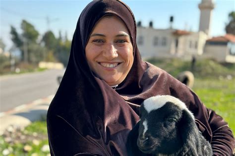 The Palestinian Woman Shepherd of Deir Ghassna - Anera