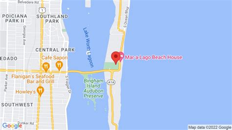 Mar A Lago Shows Tickets Map Directions | Beach Map