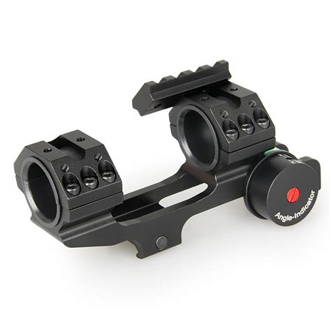 1” / 30mm Picatinny Scope Mount with Angle Indicator, Bubble Level, an – DLP Tactical