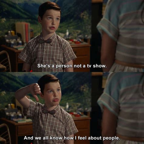 Funny Young Sheldon Quotes at tvgag.com | Big bang theory funny, Sheldon, The big band theory