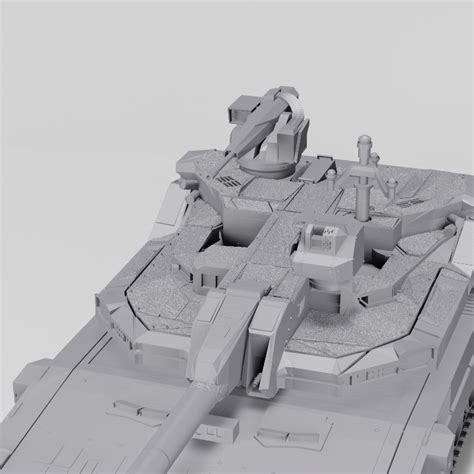 3D Printable EMBT II Future MBT tank project by The Military Industrial ...