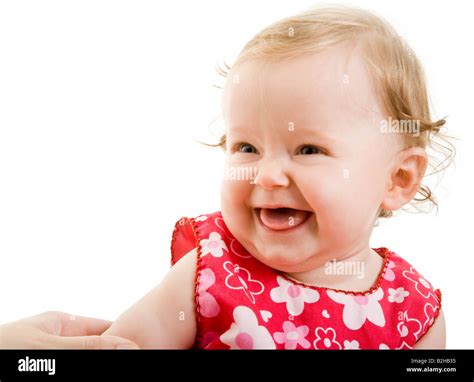 Baby laughing cut out hi-res stock photography and images - Alamy