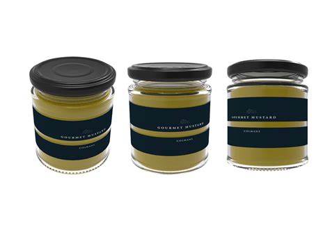 Colman's Gourmet Mustard Brand :: Behance