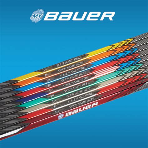 Introducing MyBauer Custom Hockey Sticks - Pure Hockey