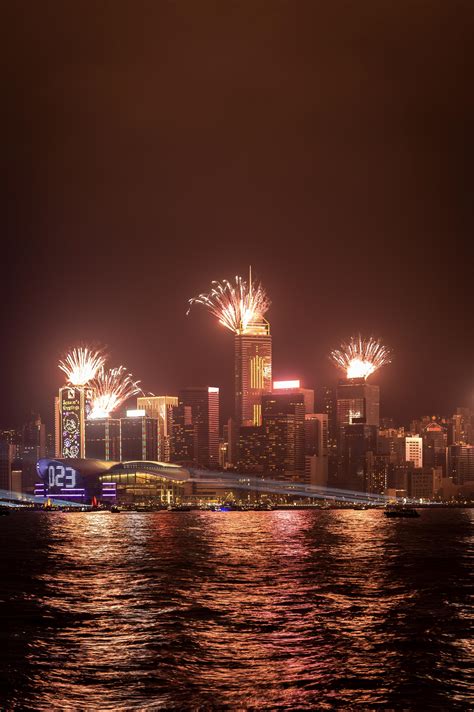 Hong Kong Skyline during New Year’s Eve : r/skylineporn