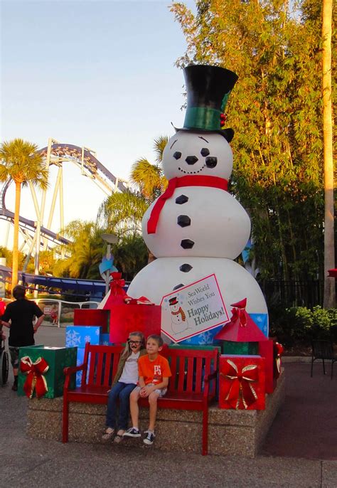 SeaWorld Orlando Christmas Celebration 2014