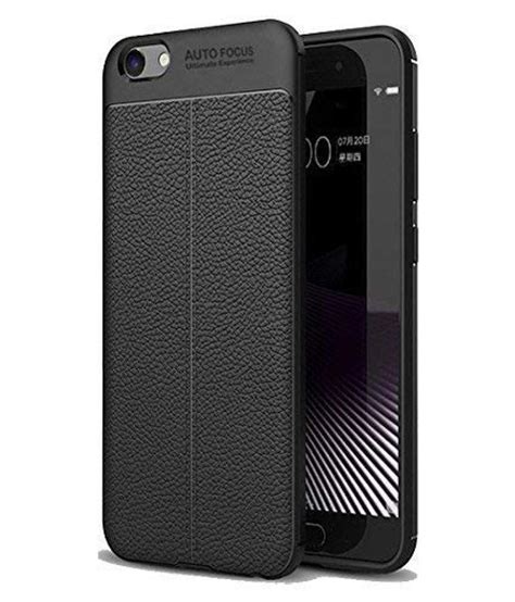 Oppo A3s Plain Cases BeingStylish - Black Original Autofocus Back Cover ...