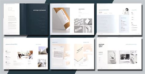 Graphic Design Portfolio Cover Page Examples